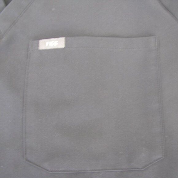 FIGS 1 pocket scrub top gray M - Picture 3 of 8